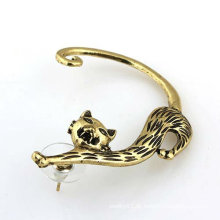 Tiger Muster Einzelne Vintage Ohrstulpe Großhandel Ohrclip Ohrringe Schmuck EC55